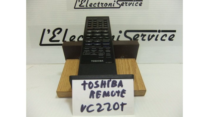 Toshiba VC-220T remote control .